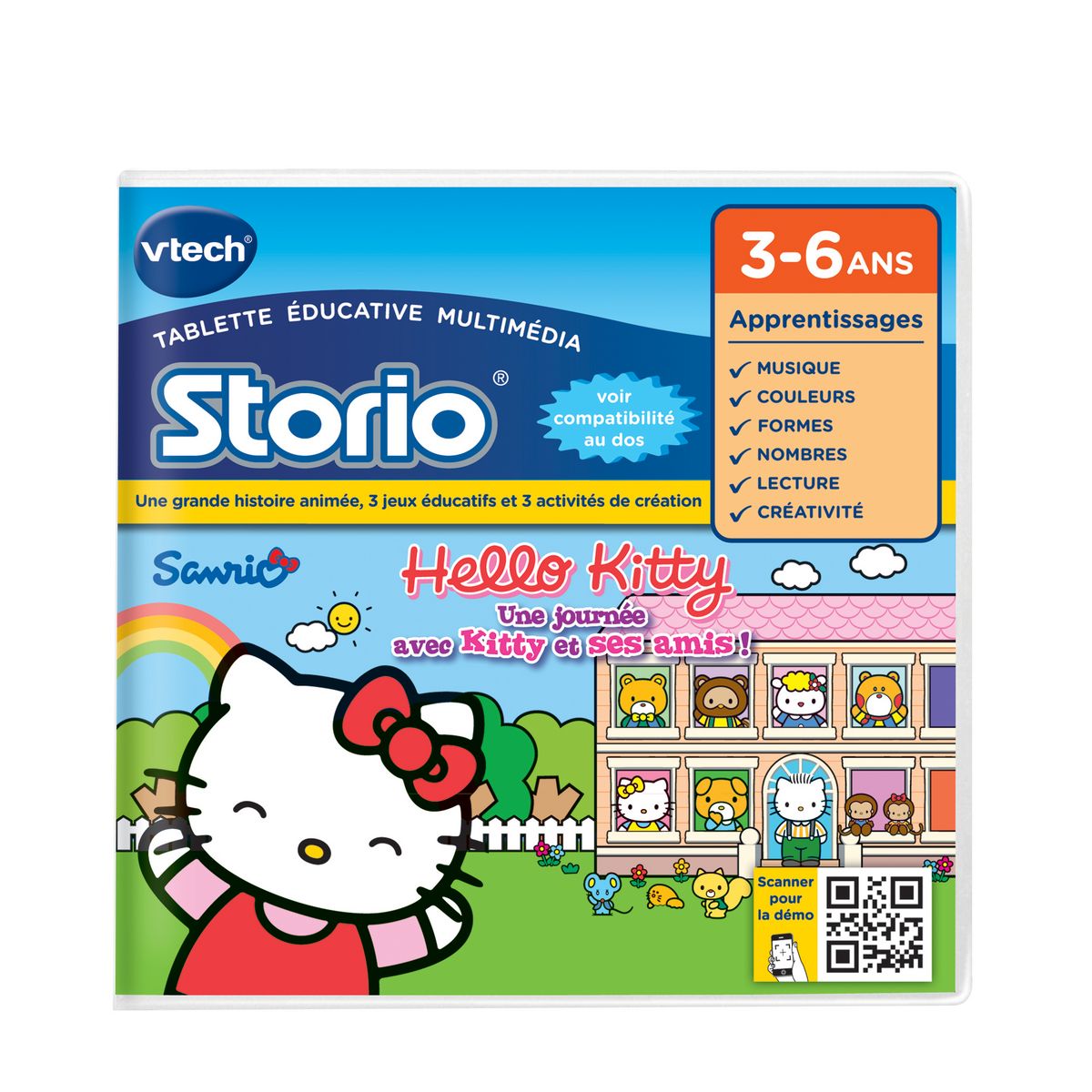 VTECH Jeu Storio Hello Kitty pas cher Auchan.fr