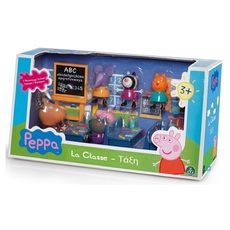 GIOCHI PREZIOSI Salle de classe avec 7 personnages - Peppa Pig