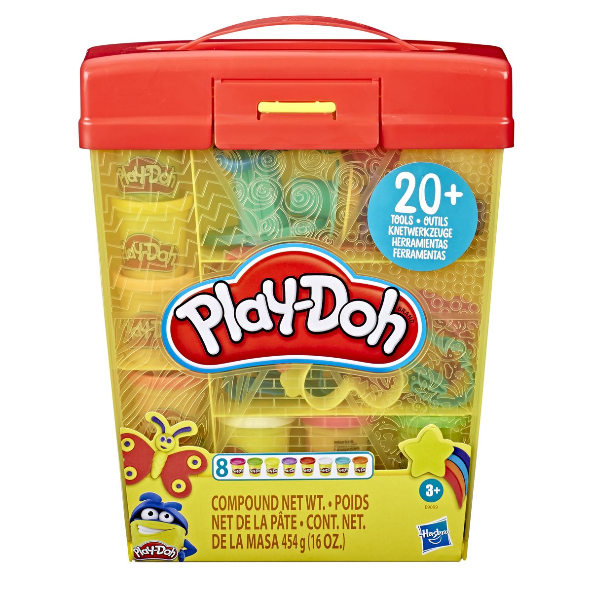 Play-Doh Kitchen Creations, Super camion de glace géant, inclut 37