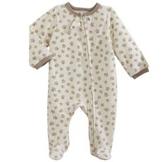 In Extenso Pyjama Velours Zippe Bebe Pas Cher A Prix Auchan