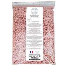 Gouttelettes, perles de cire à épiler pelable et recyclable - 100% fait en France (Rose)