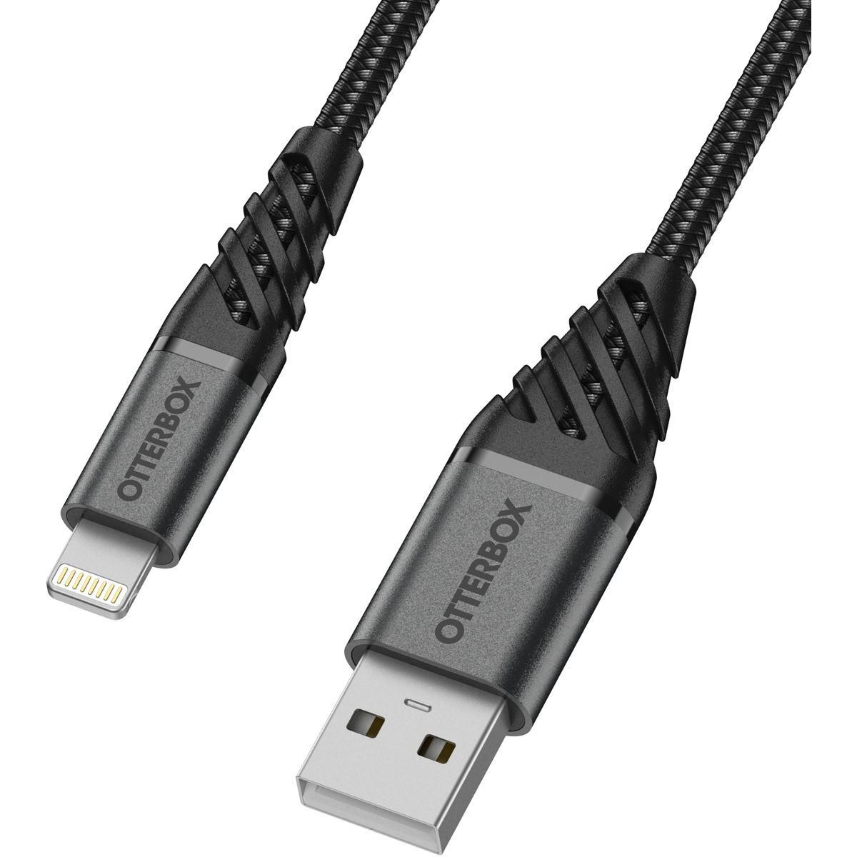 Otterbox Câble Lightning vers USB 1m noir Premium