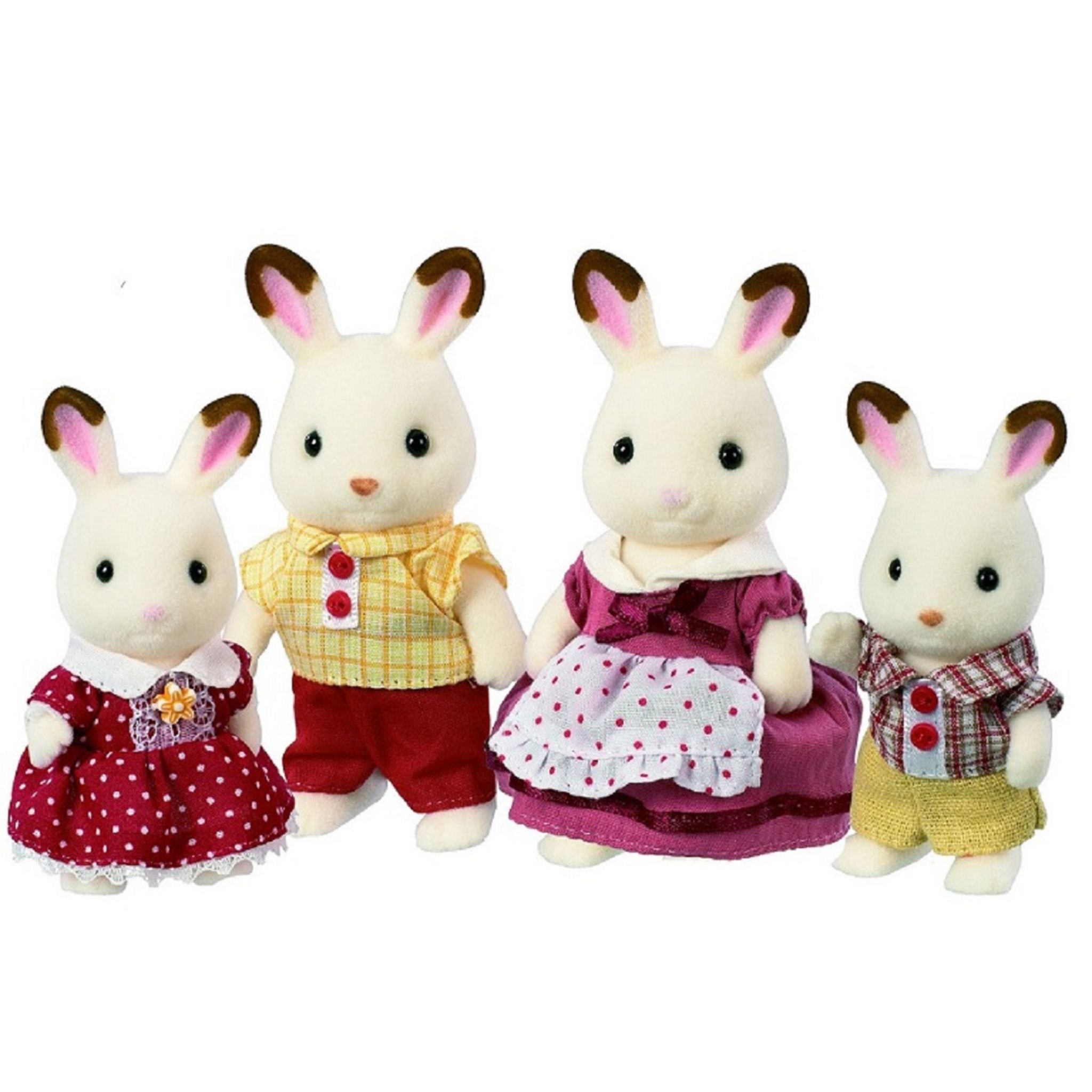 Sylvanian Family 5013 : Papa lapin chocolat avec son salon - Jeux et jouets Sylvanian  Families - Avenue des Jeux