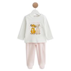 Le Roi Lion Pyjama 2 Pieces Simba Et Nala Bebe Fille Pas Cher A Prix Auchan