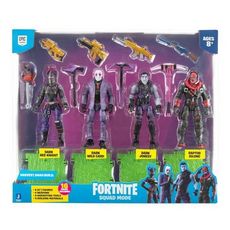 Fortnite - Pack de 4 figurines Squad Mode Dark Legends Saison 5