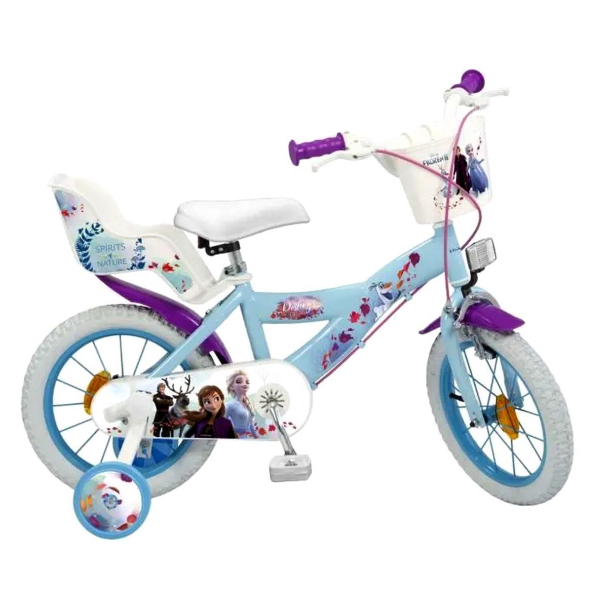 Velo enfant la reine des neiges sale