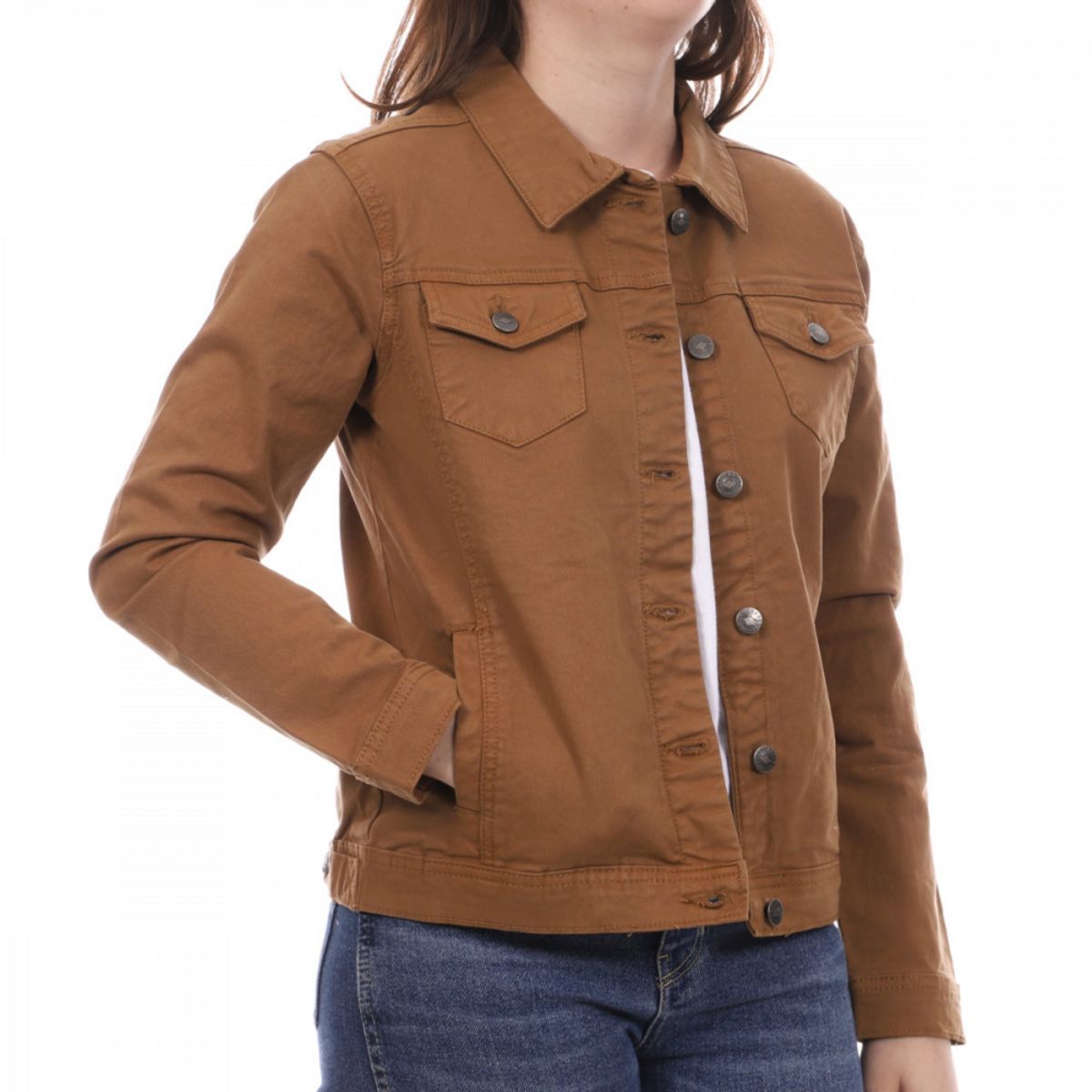 Veste marron outlet femme