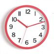  Horloge Murale  Colors  22cm Rouge