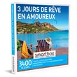 Smartbox Coffret Cadeau - 3 jours de rêve en amoureux - 3400 séjours : maisons d'hôtes, hôtels 3* et 4*, belles demeures et domaines