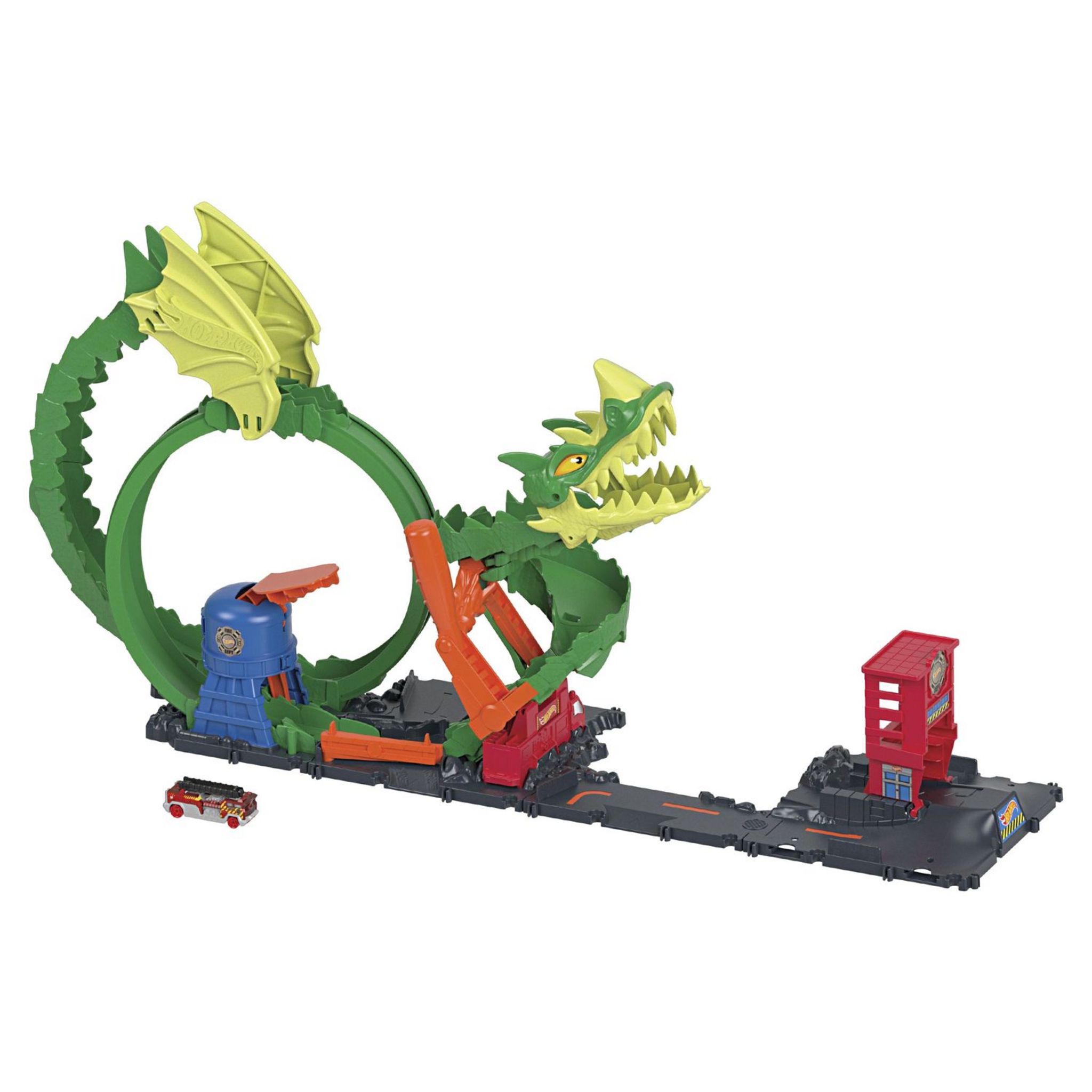 Circuit Hot Wheels Super Garage Dragon - Autre circuits et