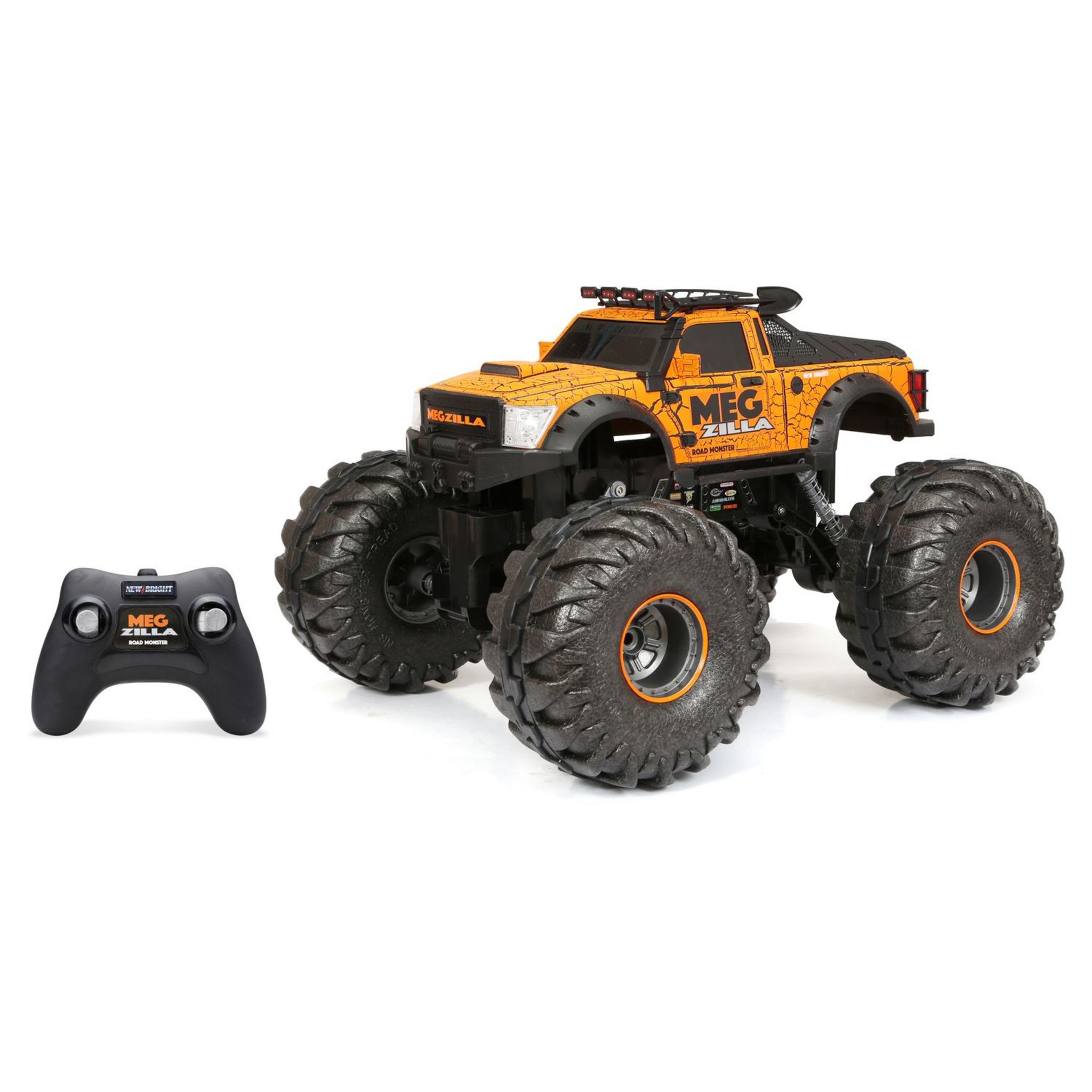 Dinosaure Jouet Rc Monster Truck Jouet 2.4 Ghz Télécommande Cascade Voiture  Spray Rechargeable