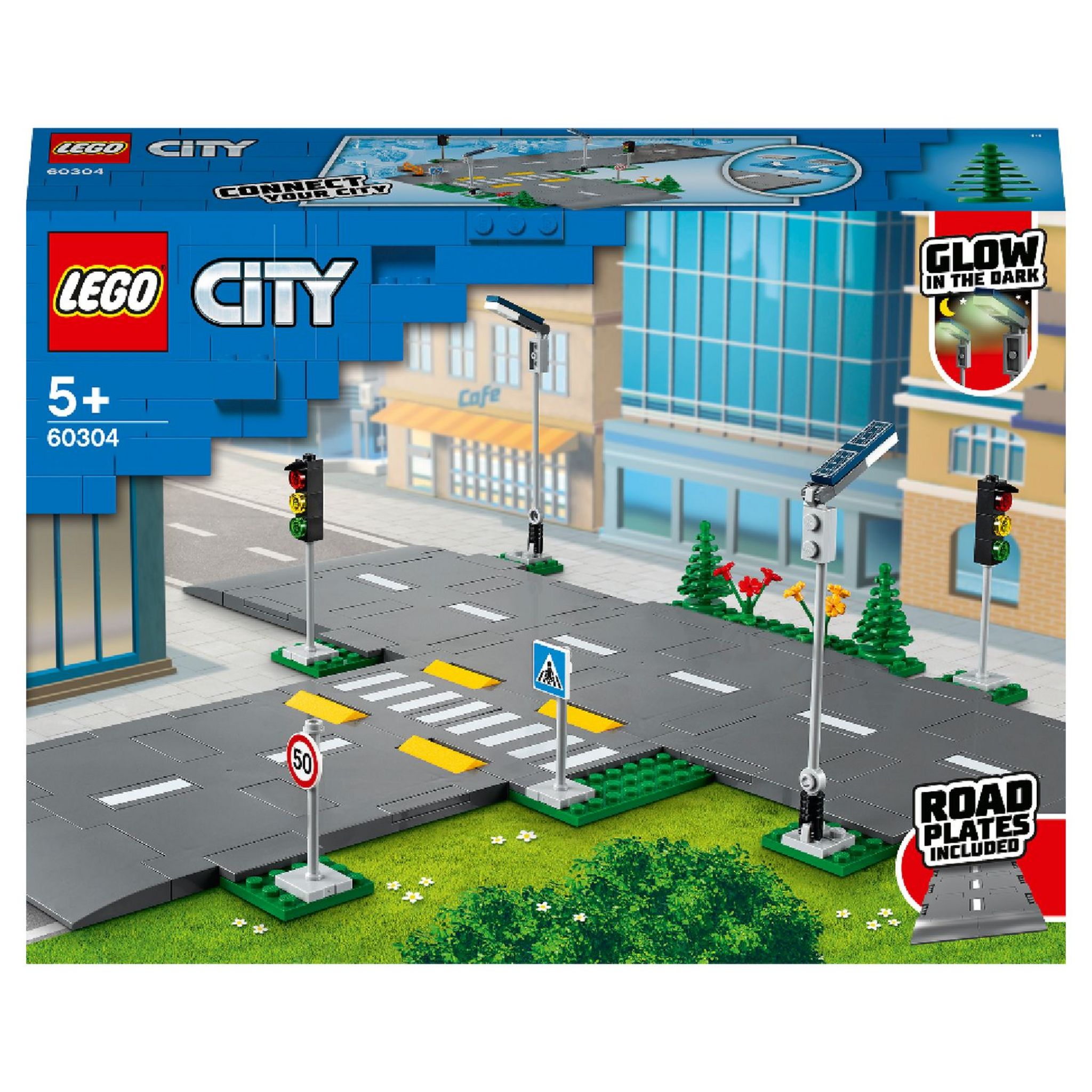 LEGO City 60304 - Intersection à assembler pas cher 