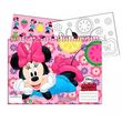 DISNEY Cahier de dessin, livre de coloriage A4 + Stickers Minnie