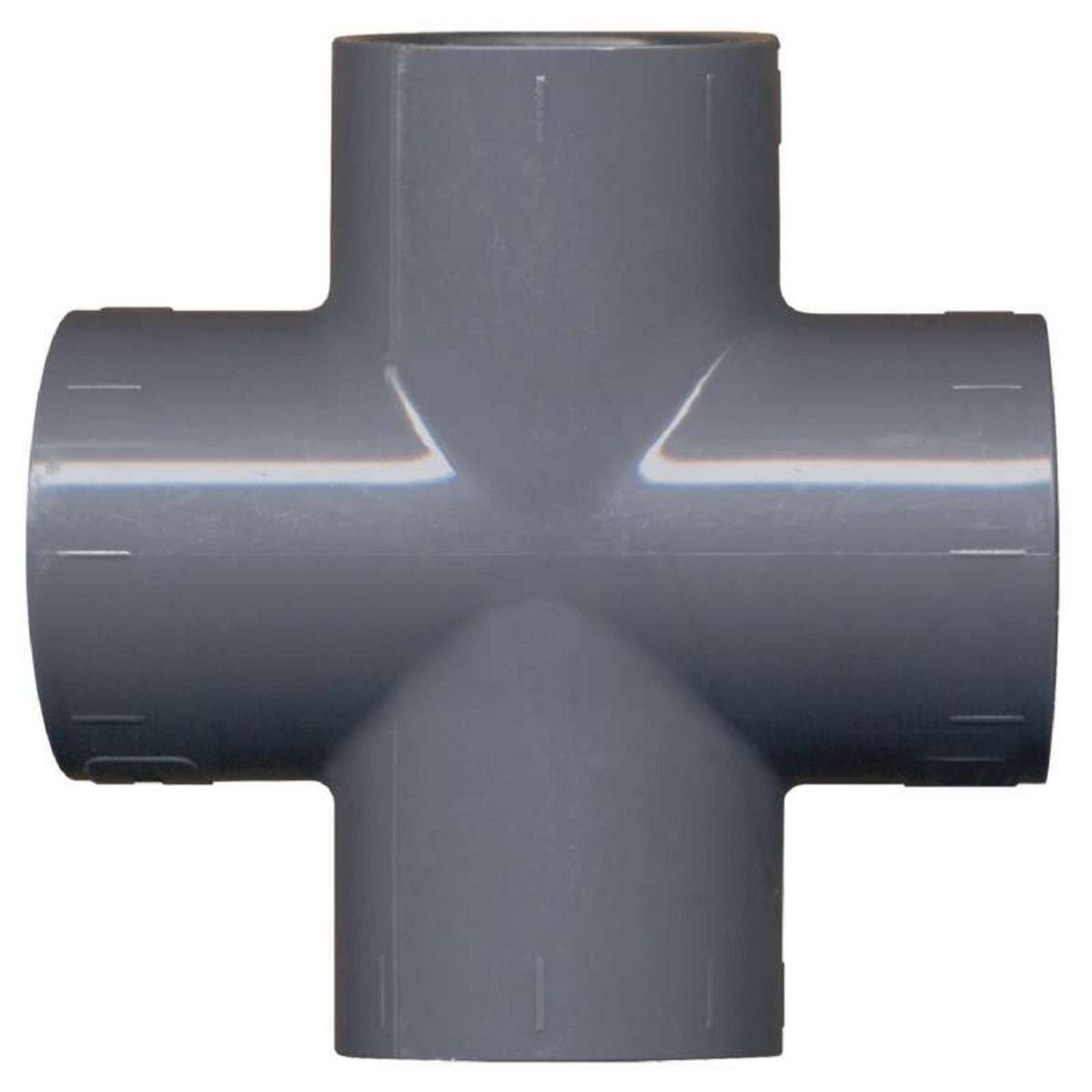 Jardibric Raccord PVC pression en croix ø25 mm