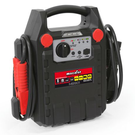 Booster de démarrage automatique, Booster de batterie Jumpstarter, 230 V,  12 V, 18 Ah