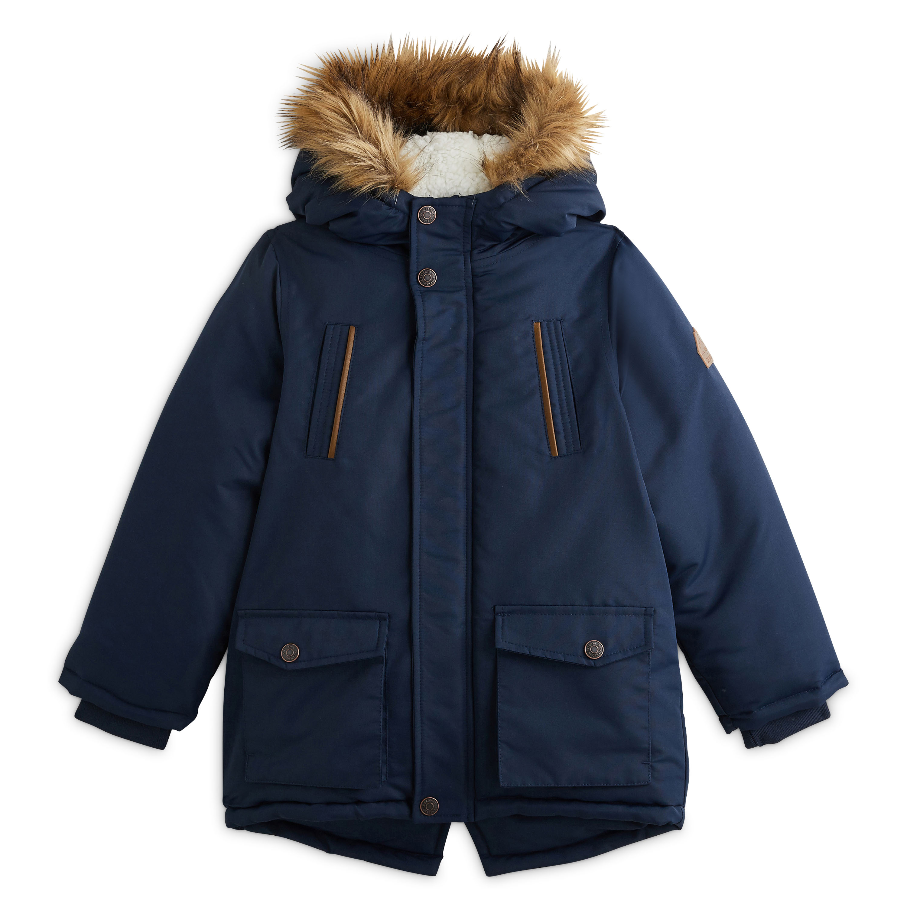 parka garcon bleu