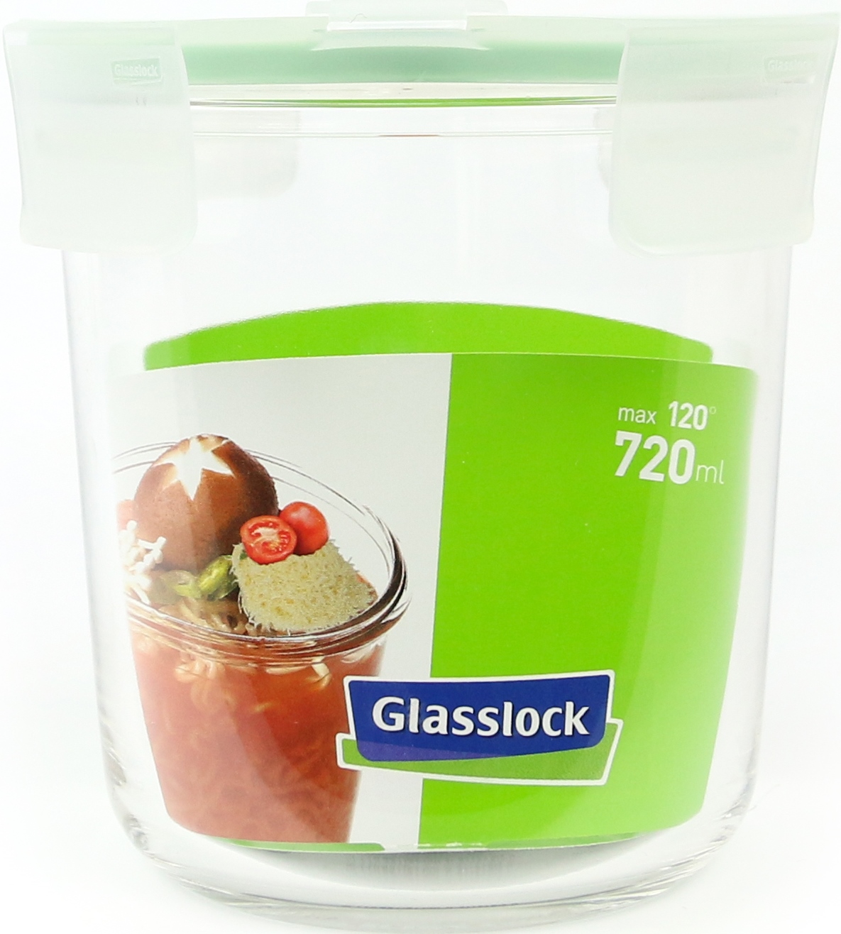 Soupe box en verre avec valve GLASSLOCK 720 ml pas cher 