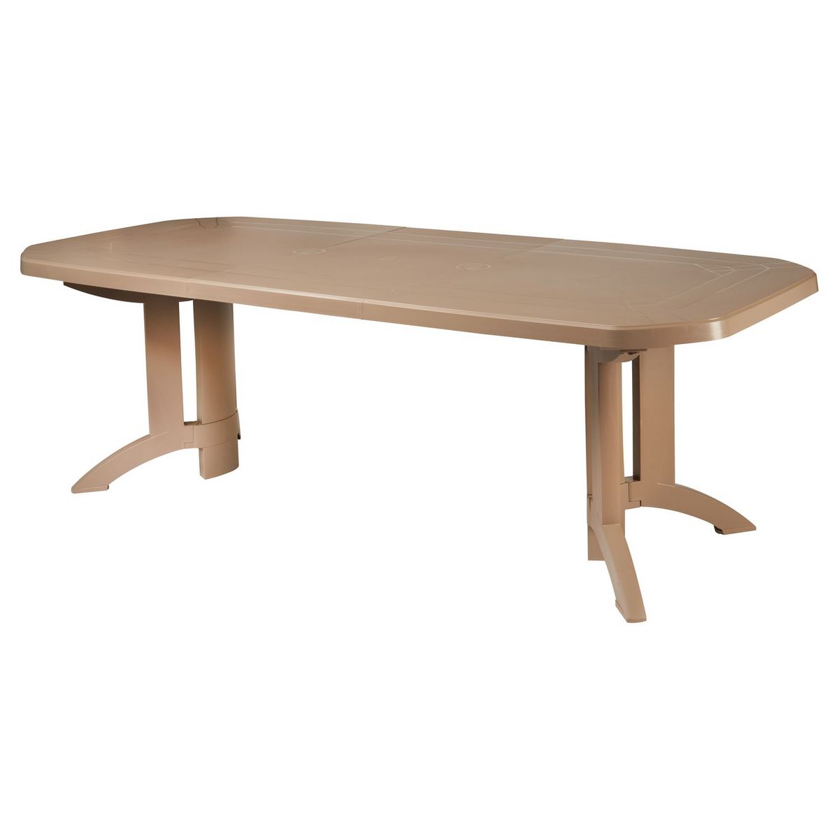 Lot 6 tables Vega extensibles 165 à 220 cm - Grosfillex