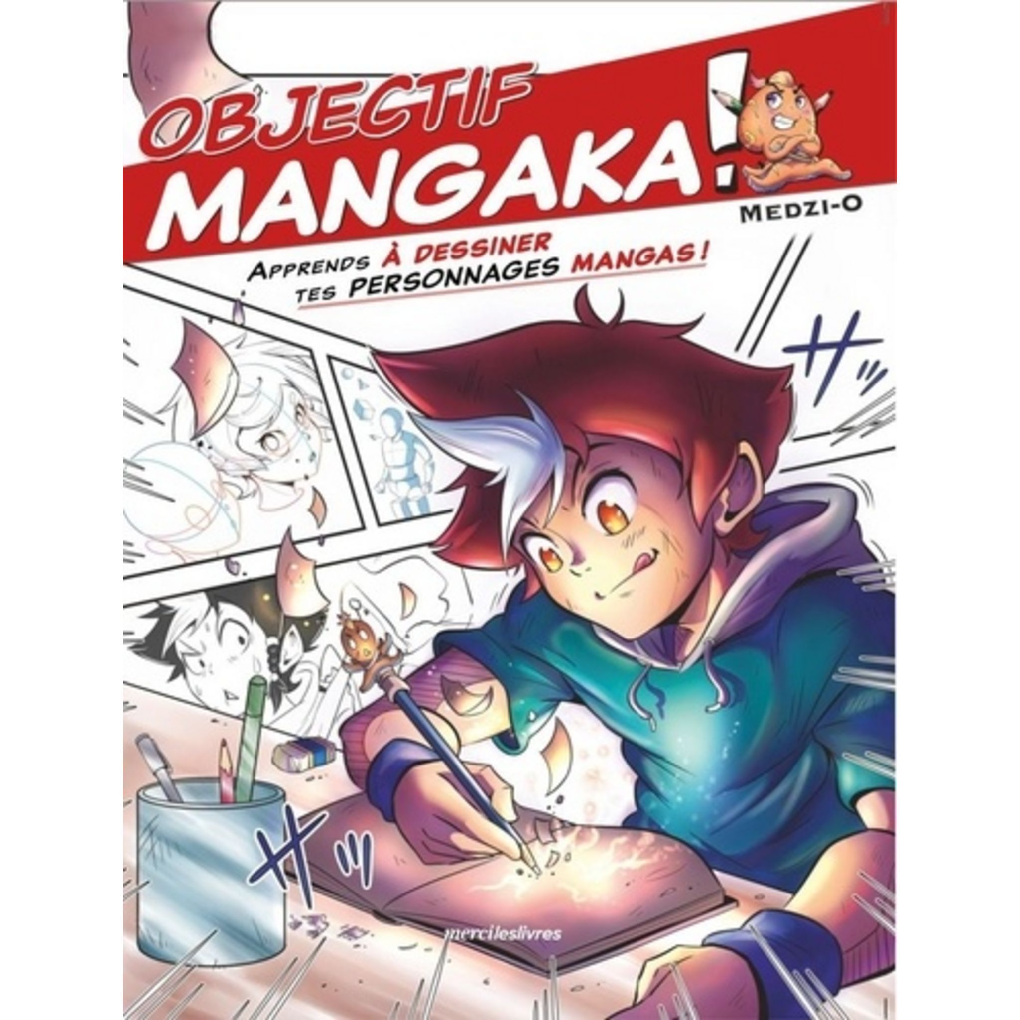 Apprendre à dessiner des mangas: Livre de dessin manga étape par