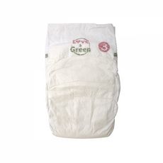 Love and Green - 312 couches hypoallergéniques écologiques - Taille 3 (4 à 9 kg)