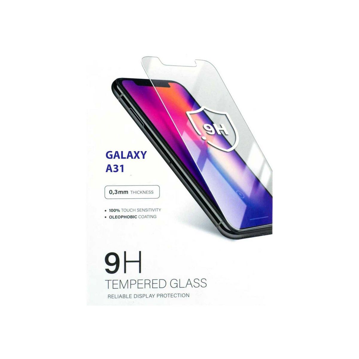 amahousse Vitre pour Samsung Galaxy A31 en verre trempé de protection d'écran
