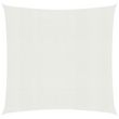 Voile d'ombrage 160 g/m^2 Blanc 3x3 m PEHD