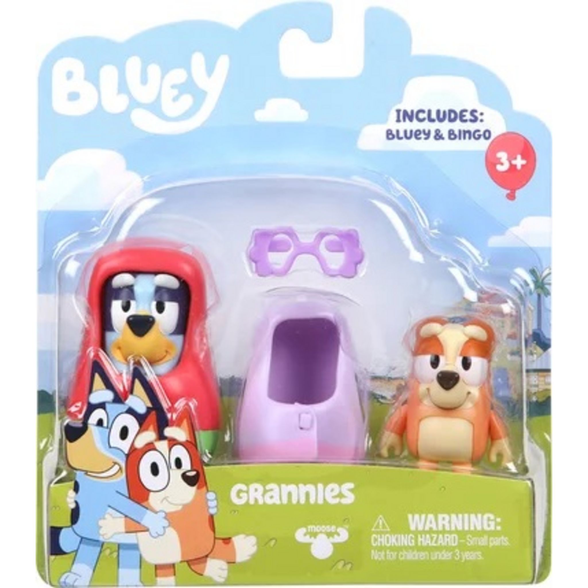 Bluey Playset Maison avec personnage 7 cm