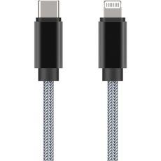 Câble Lightning vers USB-C 2m gris certifie Apple