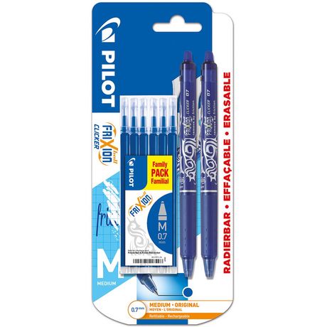 Set de 6 Recharges FriXion Ball 0.7 - Pointe Moyenne - Recharges - Stylos  par famille - Collections