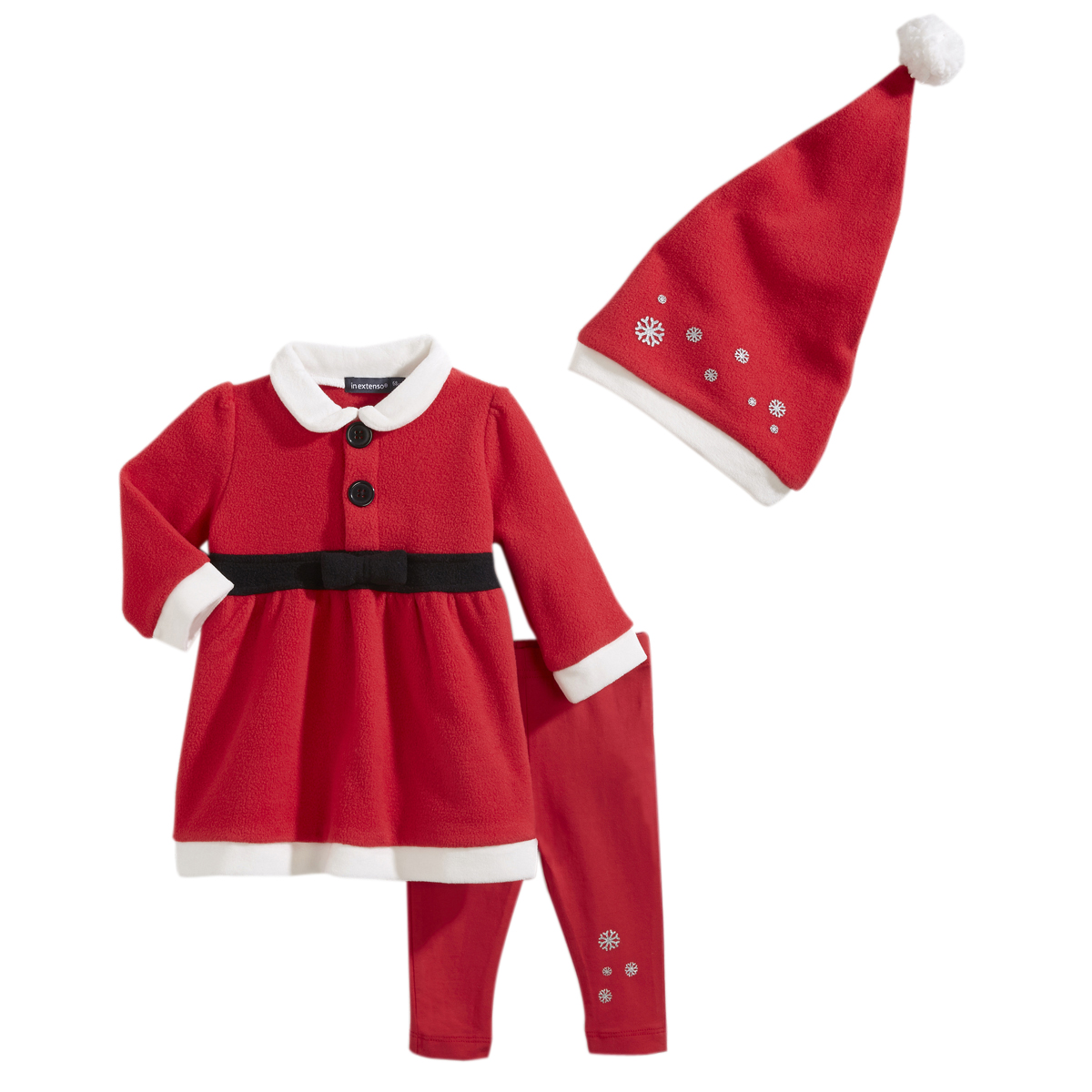 Ensemble mère noël bébé fille