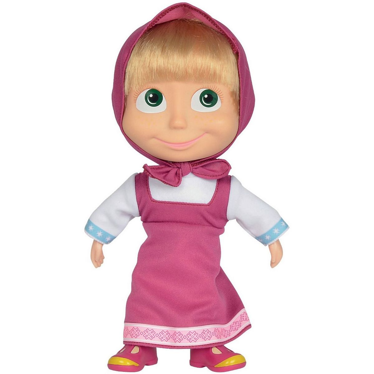 SMOBY Poupée Masha soft 23 cm - Masha et Michka pas cher 