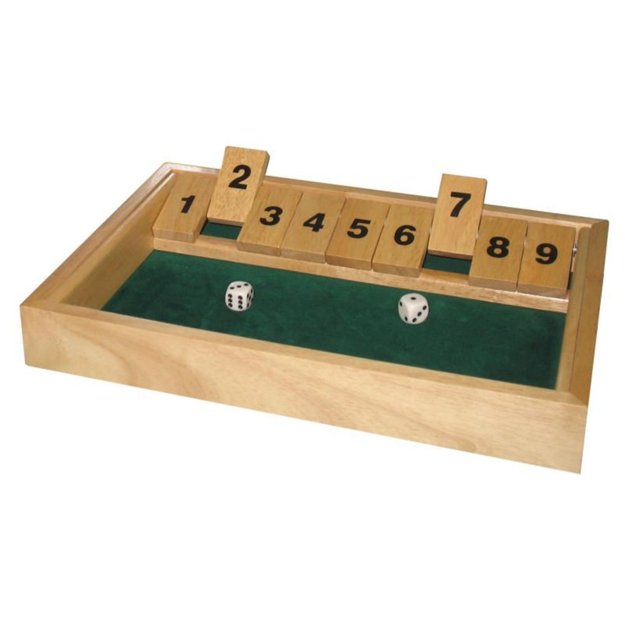 Jeu en bois, Fermez La Boite 12 clapets