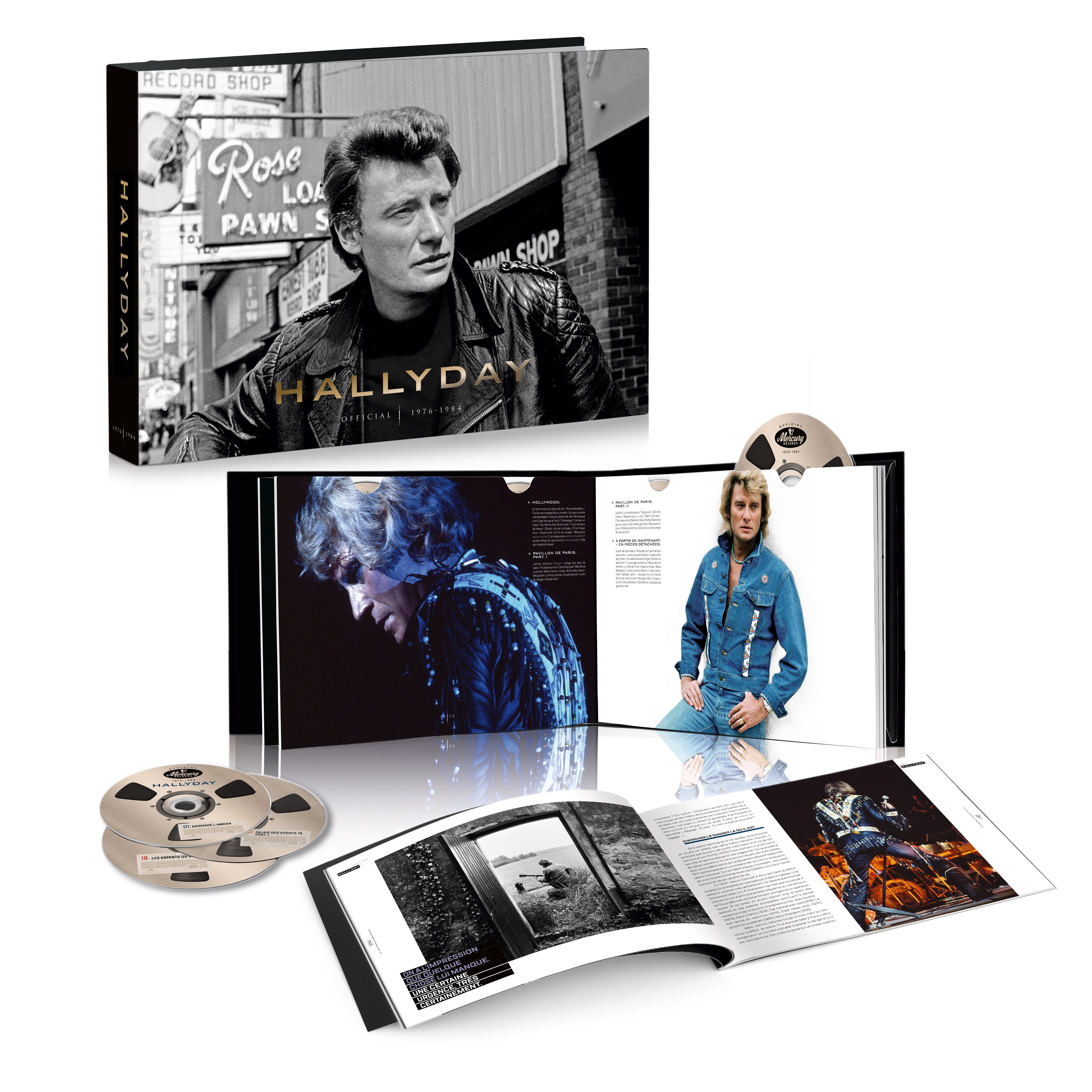 Coffret albums Studio Warner - Johnny hallyday - CMC - CD