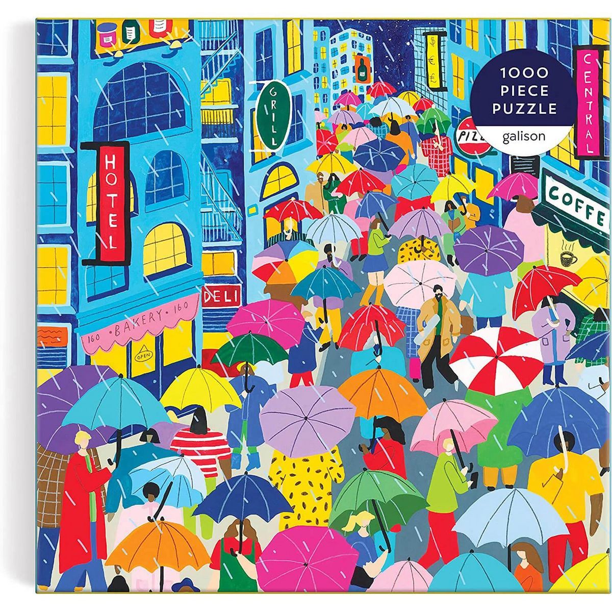  Puzzle de 1000 pièces : Umbrella Lane