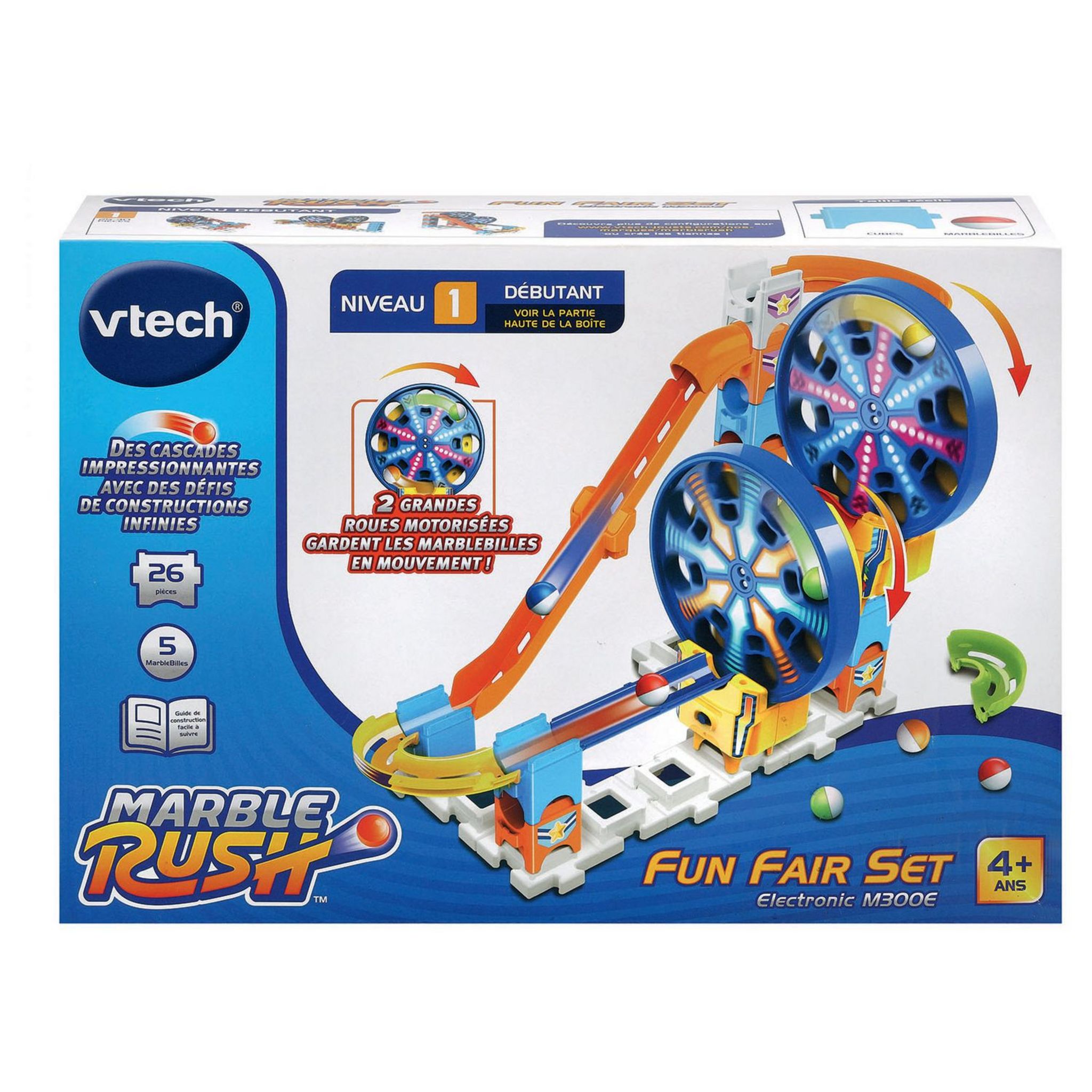 Vtech - Circuit à billes Marble Rush - Set Discovery XS100