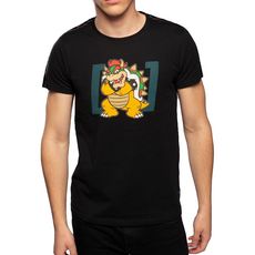 T-shirt Noir Homme Capslab Super Mario (Noir)