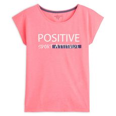 IN EXTENSO T-shirt manches courtes rose femme (Rose)