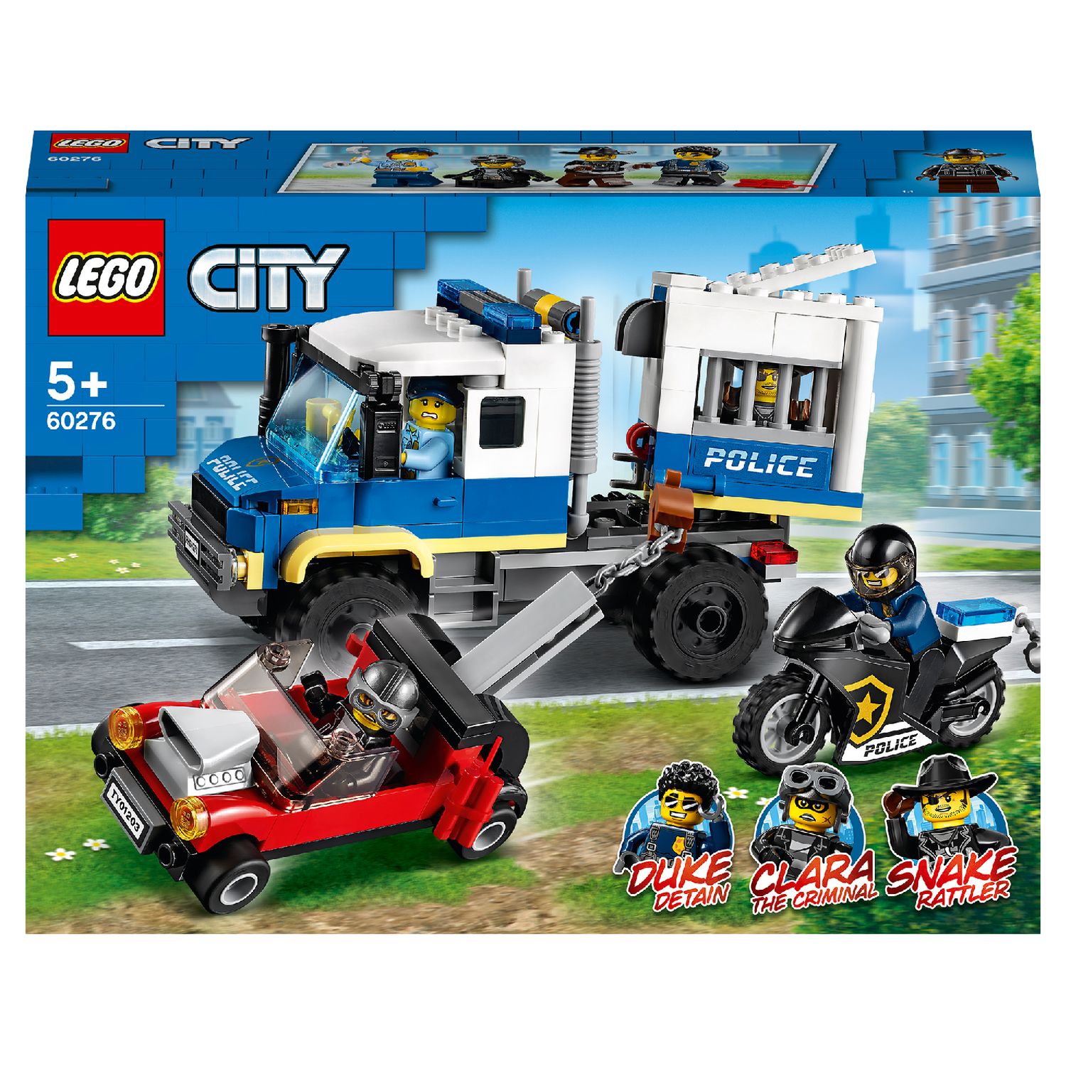 LEGO® City 60406 La voiture de course et le camion de transport de voitures