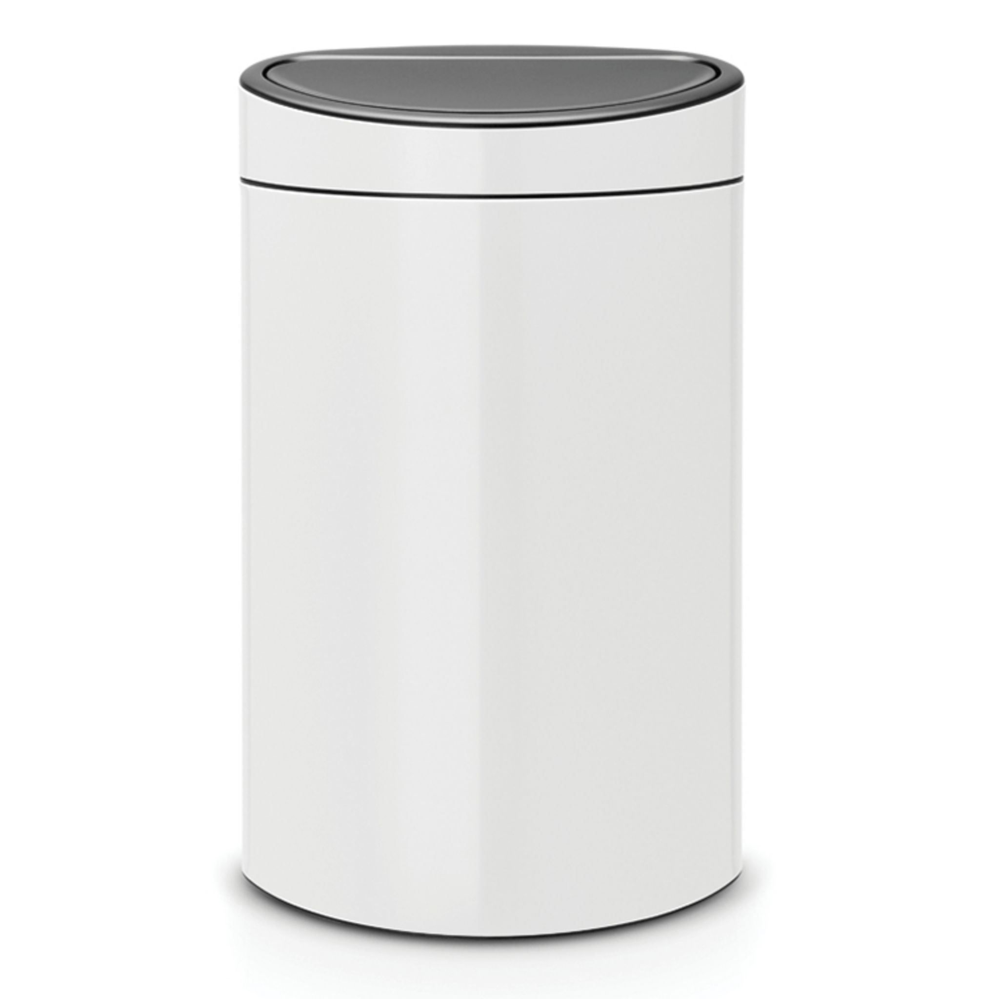 BRABANTIA Poubelle 40l blanche 114984 pas cher Auchan.fr