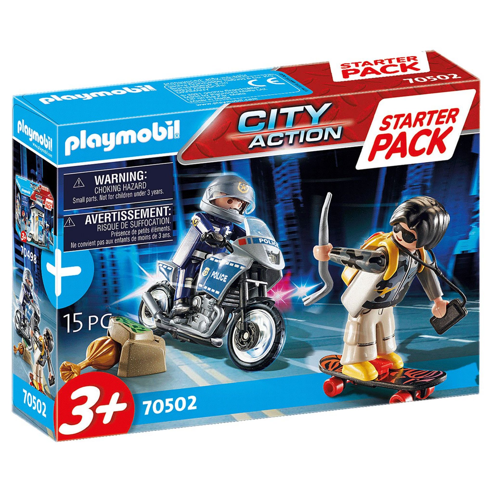 Playmobil 71092 Policier et Quad - City Action - avec Un