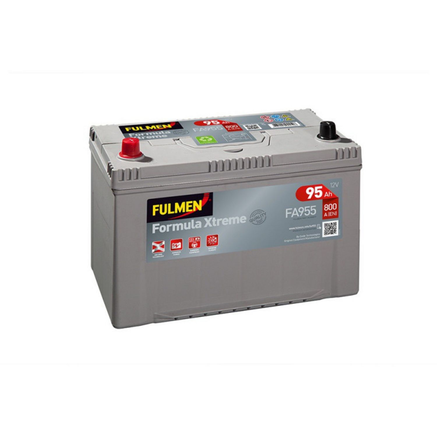 Batterie FULMEN Formula XTREME FA955 12v 95AH 800A D31G