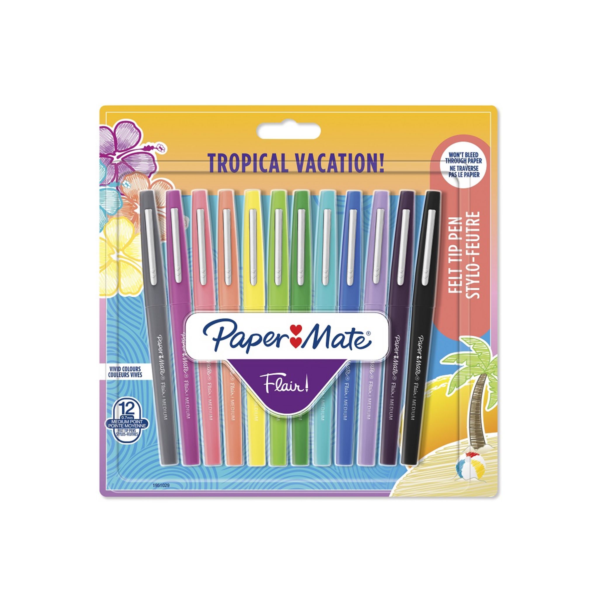 Acheter en ligne PRIMO 605PEN12B Crayon feutre (Coloris assortis