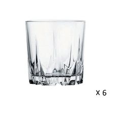 Lot de 6 verres à whisky 29 cl SCOTLAND (Transparent)