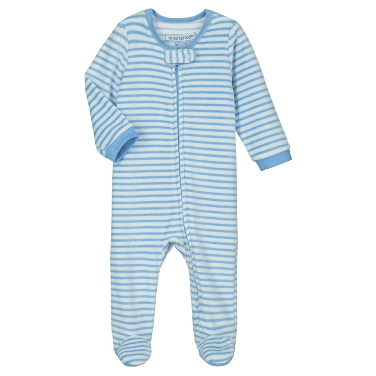 IN EXTENSO Pyjama velours zippé bébé pas cher 