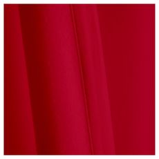 TODAY Rideau à oeillets isolant double face en polyester 140x240 cm (Rouge)