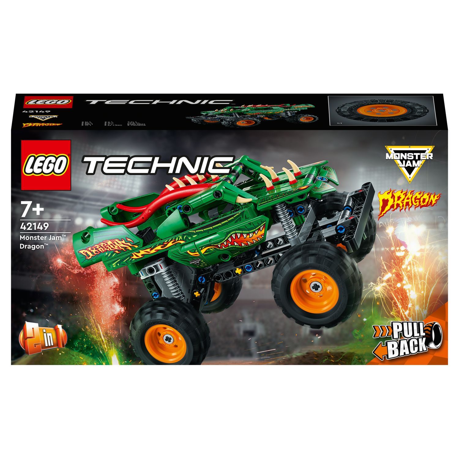 LEGO Technic Monster Jam El Toro Loco 42135 LEGO : la boîte à Prix