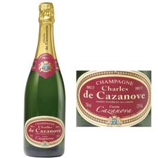 Champagne Charles de Cazanove Brut Cuvée Cazanova