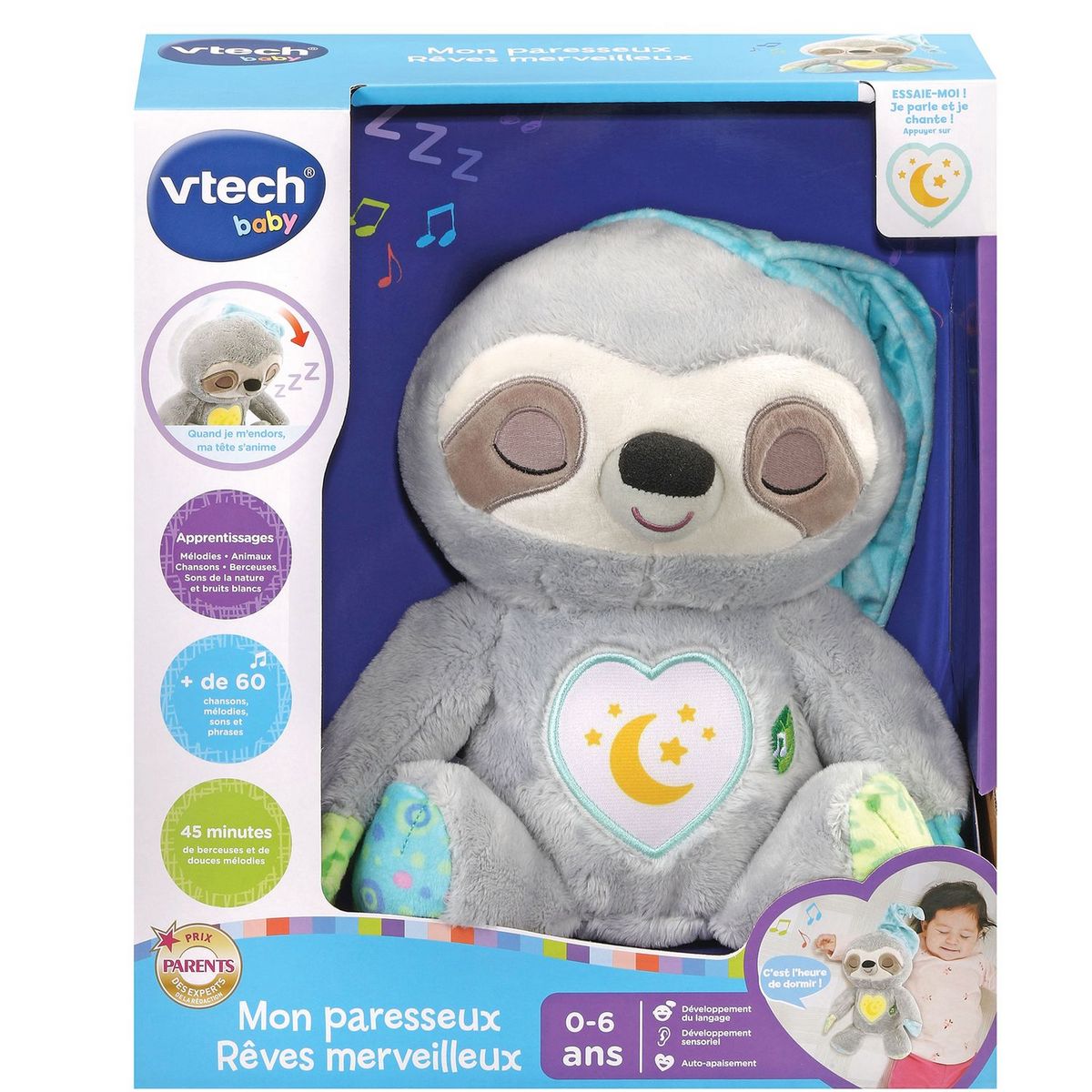 Mon animal peluche interactif Toutou parle avec moi – VTECH