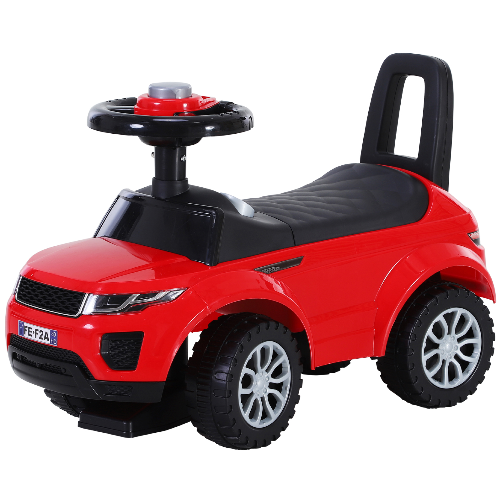 HOMCOM Porteur Enfant Voiture Pousse-Pied Véhicule à Pédales Jouet