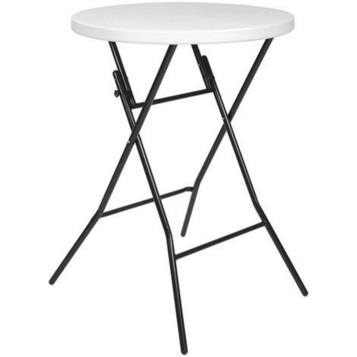 Table haute de bar pliante 110x80cm résine blanc INNOVA pas cher 